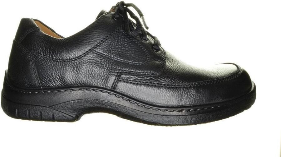 Jomos Zwarte Veterschoen Leder