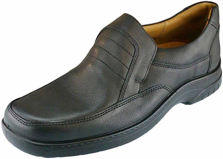 Jomos Instappers Feetback Comfortabele schoen lage schoen met uitneembare inlegzool