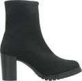 Joni Shoes Enkellaars met hak - Zwart