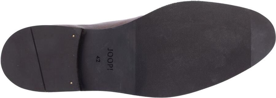 JOOP! SHOES Derby schoenen van leer met vetersluiting en labeldetail