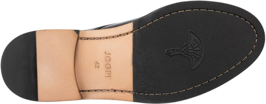 JOOP! SHOES Veterschoenen met reliëflogo model 'Lusso'