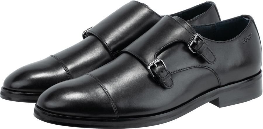Joop! Instappers Pero kleitos monk lace up mc2 Business schoen kostuumschoen monk met leren binnenzool