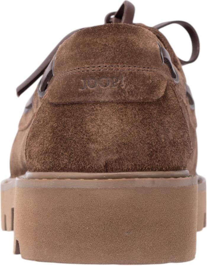 JOOP! SHOES Loafers van leer met profielzool