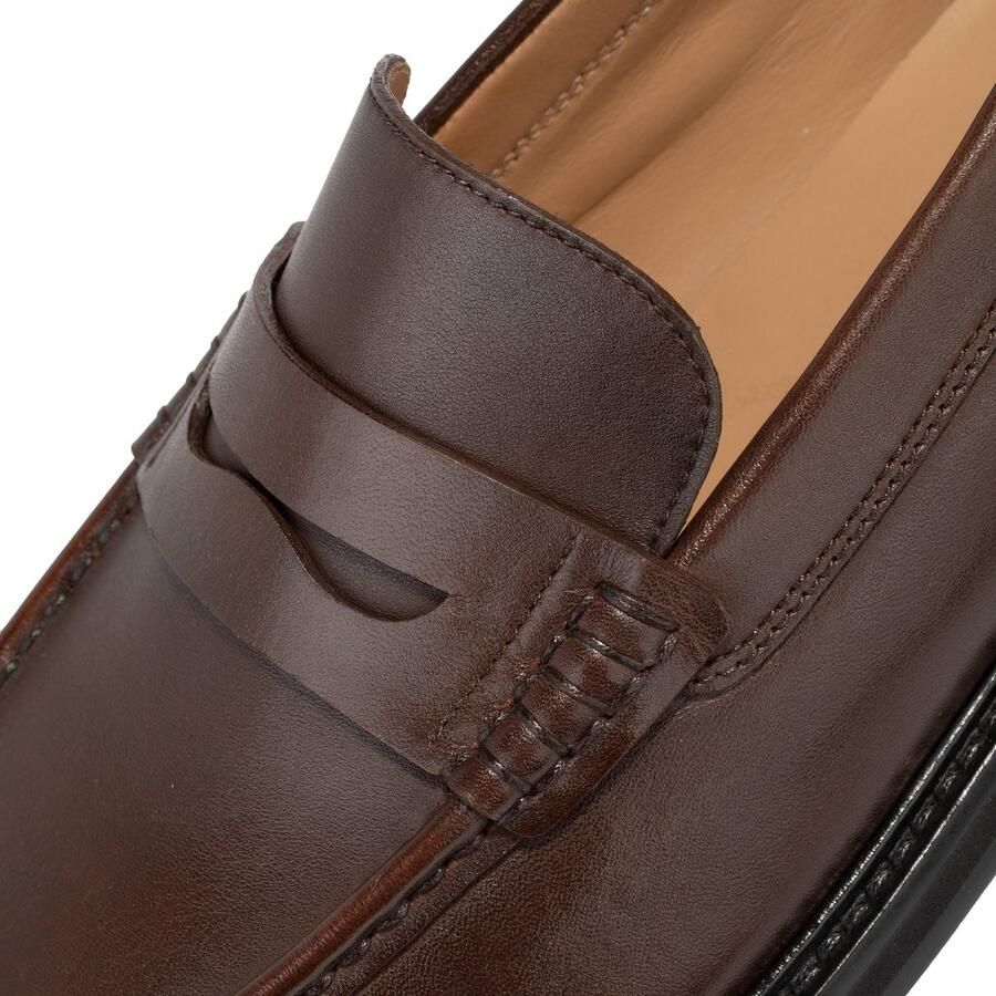 JOOP! SHOES Leren loafers met schaftbrug model 'pero archy'