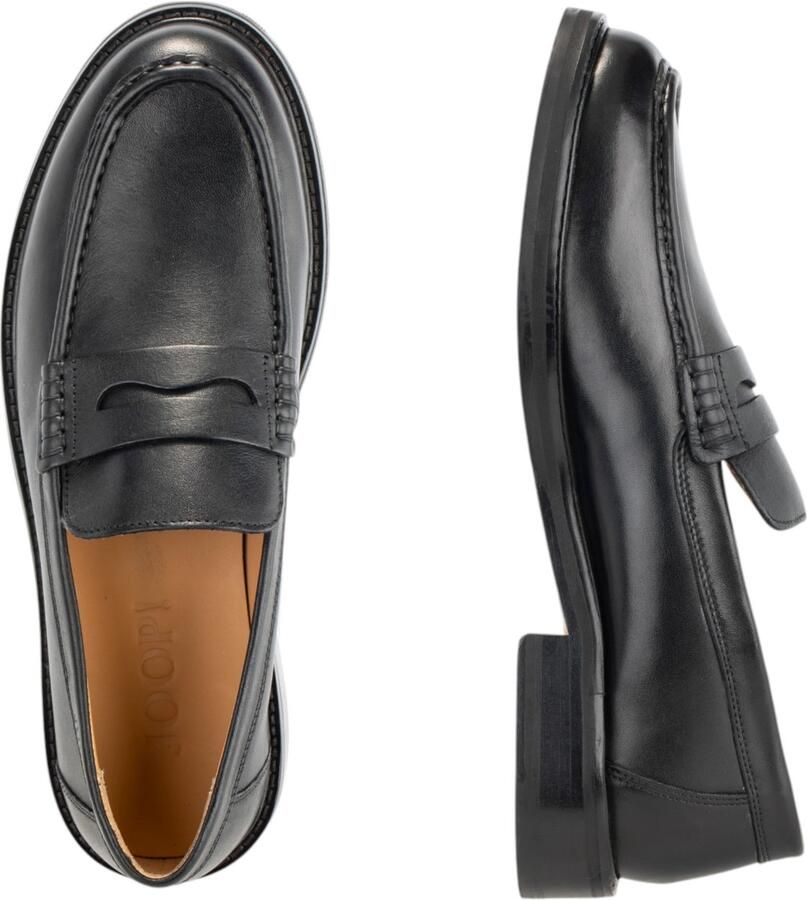 JOOP! SHOES Leren loafers met label in reliëf model 'pero archy'