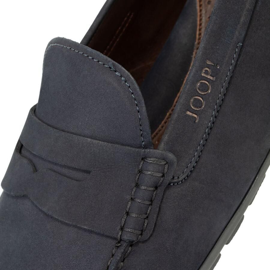 JOOP! SHOES Mocassins van leer met labeldetail model 'piola'