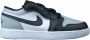 Nike Jordan 1 Low Alt Black Grey (PS) BQ6066-052 ZWART Schoenen - Thumbnail 4