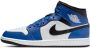 Jordan Schoenen Air 1 Mid Game Royal White Black- Heren Game Royal White Black - Thumbnail 1