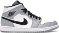 Jordan 1 Mid Light Smoke Grey - Grijs