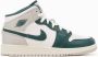 Jordan Air 1 Mid SE (GS) Air Retro in groen formaten: 38.5 - Thumbnail 4