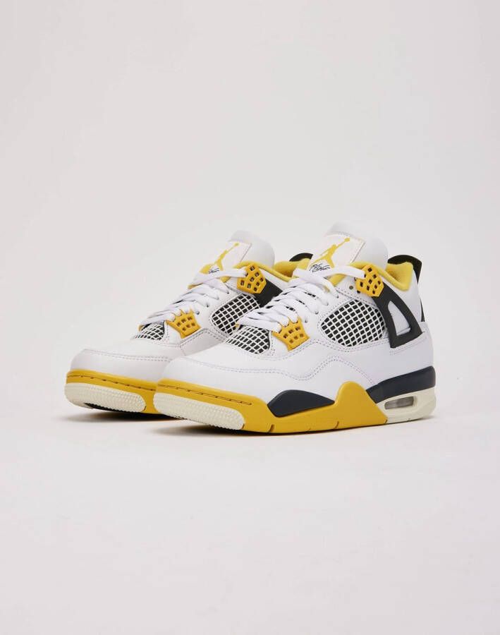 Jordan 4 Vivid Sulfur Geel Nike Air