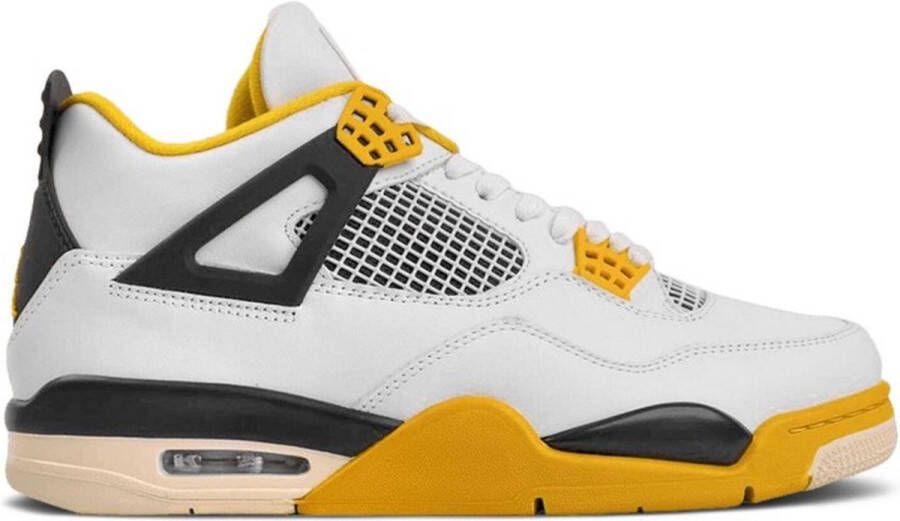 Jordan 4 Vivid Sulfur Sneakers Schoenen Nike Air 4 Geel