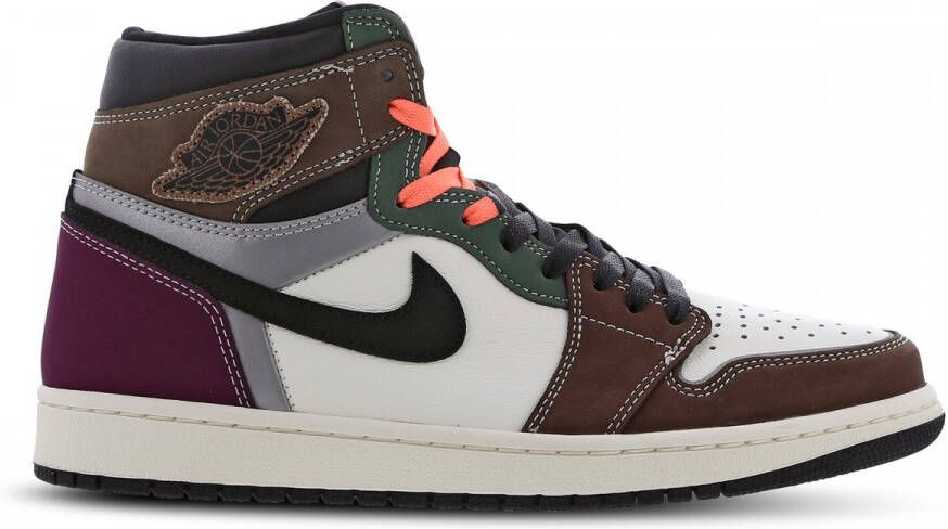 Nike Air Jordan 1 Retro High OG Hand Crafted DH3097-001 Bruin; Wit; Paars Schoenen - Foto 12