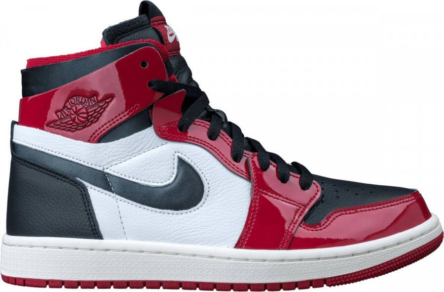 Nike Air Jordan 1 High Zoom Air CMFT Patent Chicago (W) CT0979-610 rood zwart wit sneakers hoog kindersneakers
