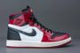 Nike Air Jordan 1 High Zoom Air CMFT Patent Chicago (W) CT0979-610 rood zwart wit sneakers hoog kindersneakers - Thumbnail 2