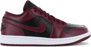 Jordan Wmns Air 1 Low Black Cherrywood Red White Schoenmaat 38 1 2 Sneakers DC0774 006