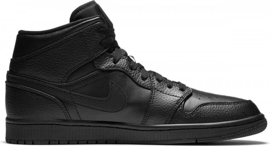 Jordan Air 1 Mid Basketball Schoenen black black black maat: 44.5 beschikbare maaten:41 42.5 40 43 44.5 45 46 40.5 47 - Foto 5