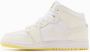 Jordan Air 1 Mid Junior Sail White Light Laser Orange Sail White Light Laser Orange - Thumbnail 4