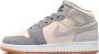 Jordan Air 1 Mid SE Coconut Milk Particle Grey (GS) - Thumbnail 2