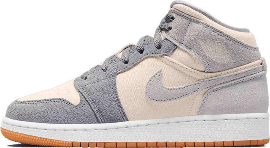 Jordan Air 1 Mid SE Coconut Milk Particle Grey (GS)
