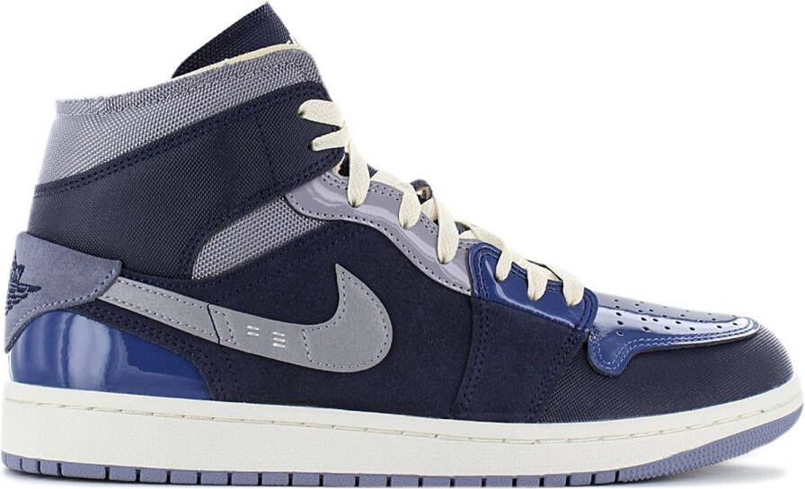 Jordan Air 1 Mid SE Craft Heren Sneakers Schoenen Obsidian-Blue DR8868 - Foto 6