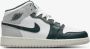 Jordan Air 1 Mid SE (GS) Air Retro in groen formaten: 38.5 - Thumbnail 4