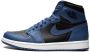 Jordan Air 1 Retro High Og Basketball Schoenen dk marina blue black white maat: 45 beschikbare maaten:45 - Thumbnail 2