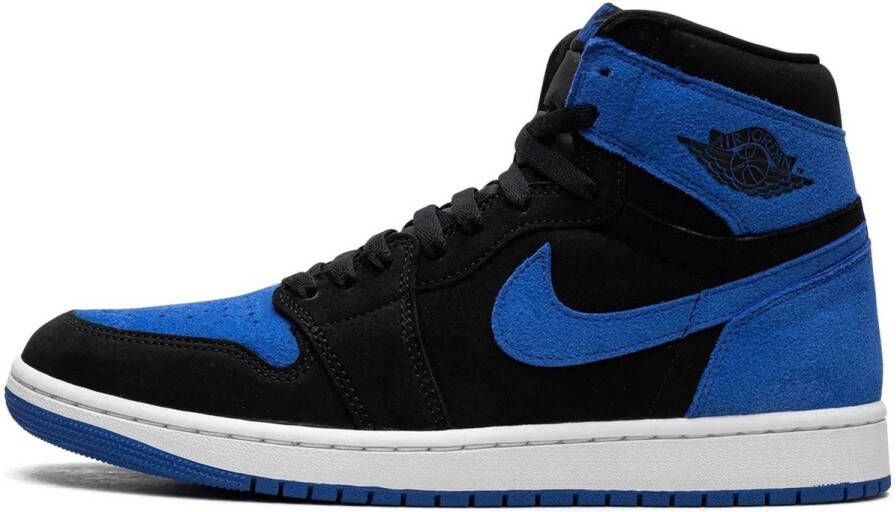 Air Jordan 1 Retro High OG 'Royal Reimagined' DZ5485-042 blauw zwart sneakers hoog