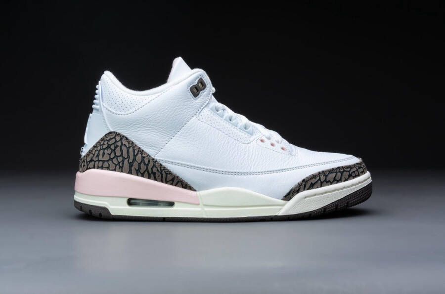 Jordan Wmns Air 3 Retro White Dark Mocha Atmosphere Sail Schoenmaat 37 1 2 Sneakers CK9246 102
