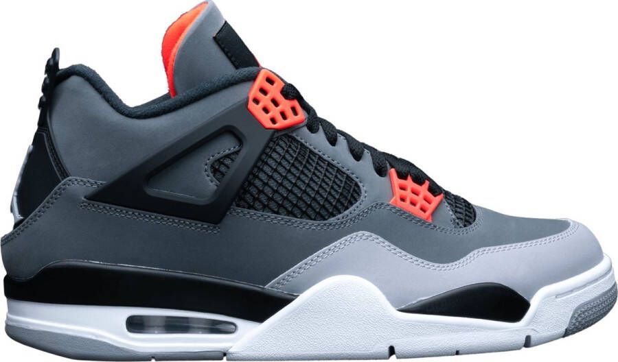 Jordan Air 4 Retro Dark Grey Infrared 23 Black Ce t Grey Schoenmaat 44 1 2 Sneakers DH6927 061