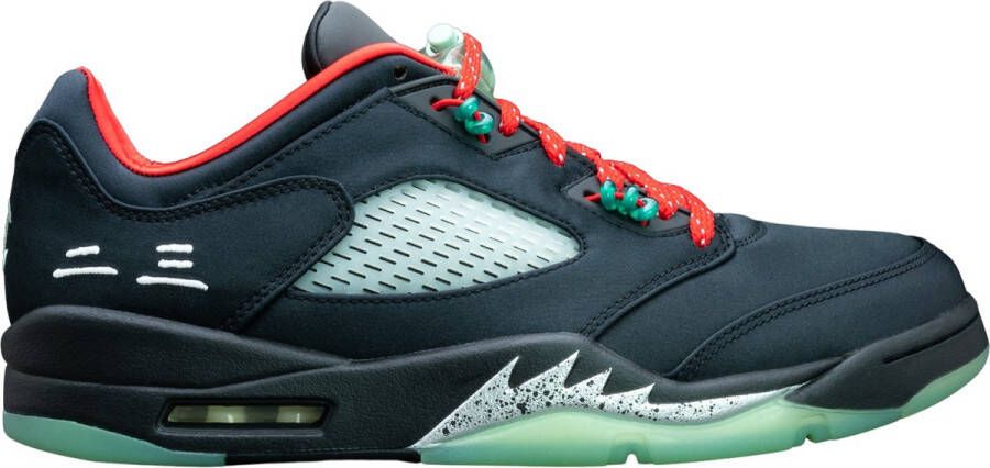 Jordan Air 5 Retro Low Sp Clot Black Classic Jade Fire Red Schoenmaat 35 1 2 Sneakers DM4640 036