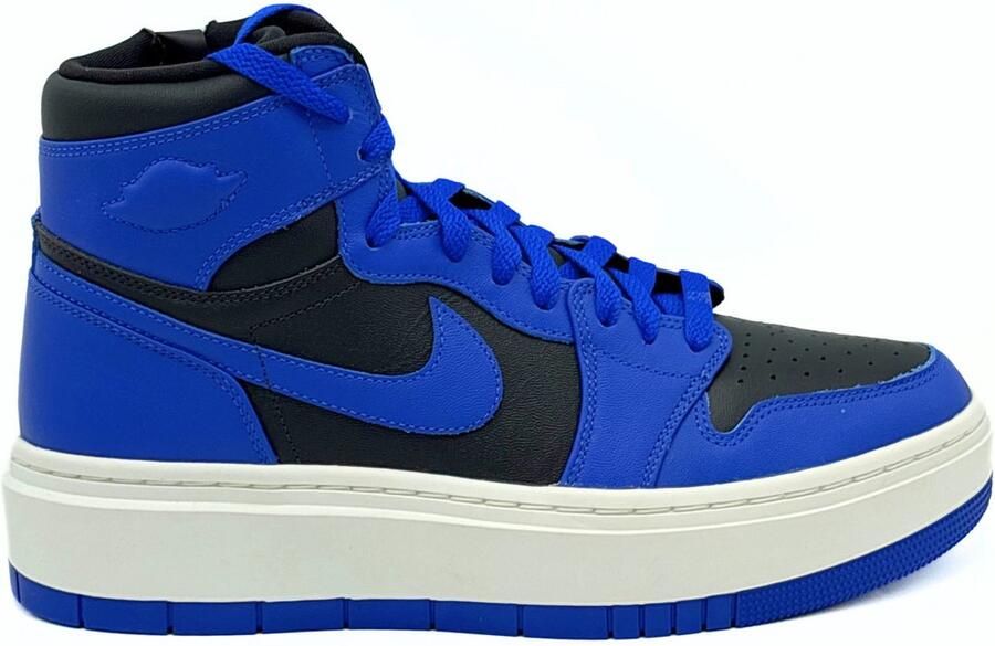 Jordan WMNS Air 1 Elevate High Donkerblauw Zwart Wit