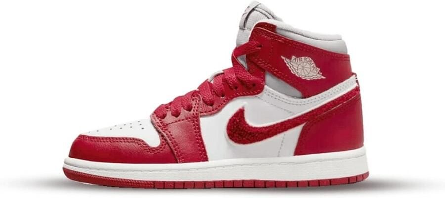Jordan 1 Retro High Og(Ps ) Lt Iron Ore Varsity Red Sail Schoenen pre school CU0449 061