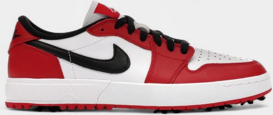 Nike Sneakers Jordan 1 Low Golf Spiked Varsity Red White Black