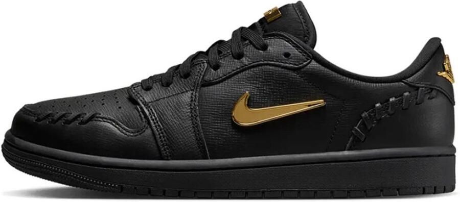 Air Jordan 1 Low 'Method of Make Black Metallic Gold' (W)