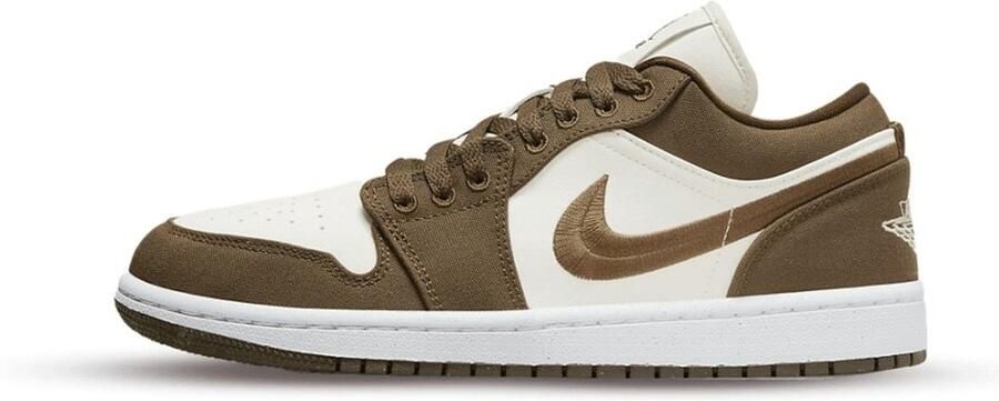 Jordan Wmns Air 1 Low Se Light Olive Sail White Schoenmaat 36 1 2 Sneakers DV0426 301