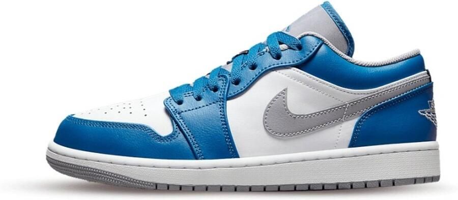Nike Air jordan 1 low Sneakers Blauw Wit