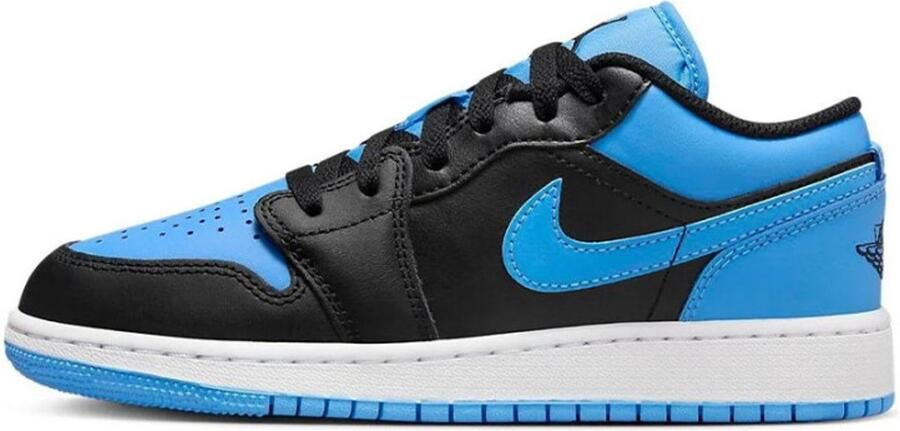 Jordan Air 1 Low (gs) Basketball Schoenen black black university blue white 36.5 beschikbare maaten:36.5