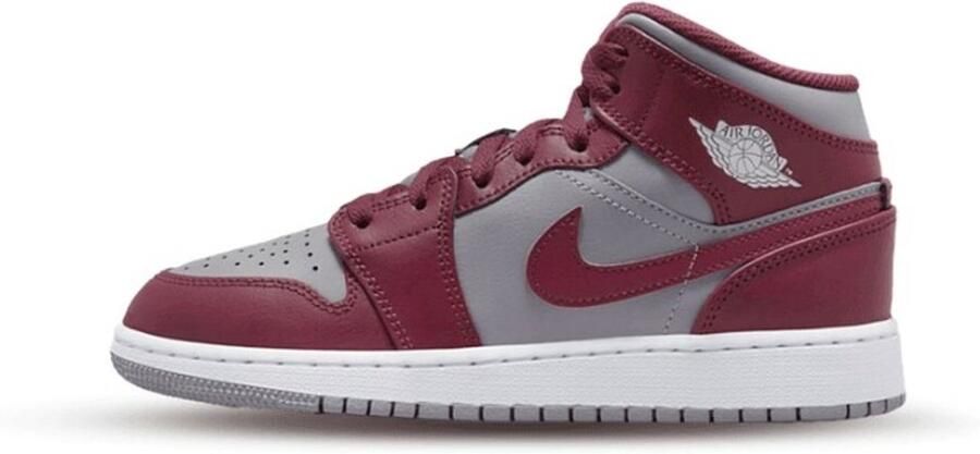 Air Jordan 1 Mid Cherrywood Red (GS)