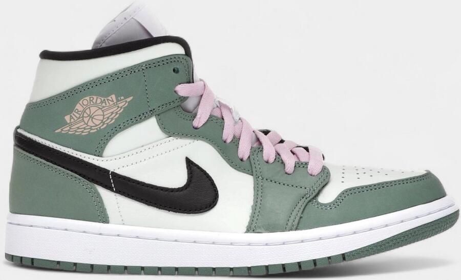Nike Hoge Sneakers Jordan 1 Mid Dutch Green ( 's) - Foto 1