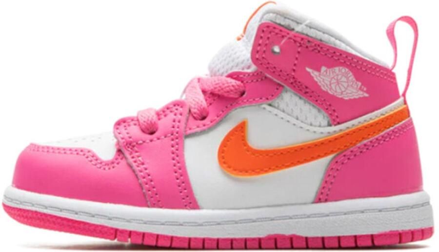 Air Jordan 1 Mid 'Pinksicle Safety Orange' (TD)