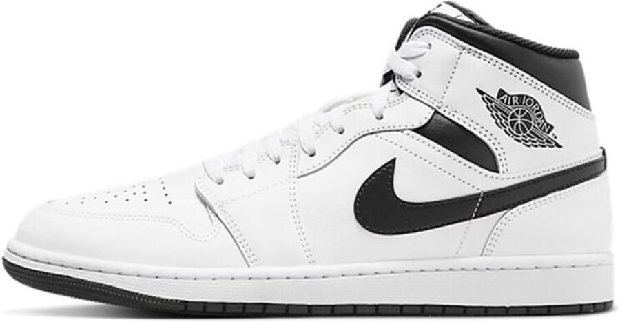 Jordan Air 1 Mid 1 Schoenen white black white black maat: 47 beschikbare maaten:41 42.5 43 44.5 45 46 47.5 40.5 45.5 47 - Foto 3