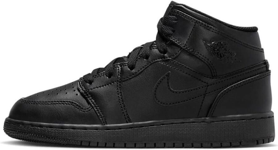 Jordan Air 1 Mid (gs) Basketball Schoenen black black black 40 beschikbare maaten:36.5 37.5 38.5 39 40 - Foto 2