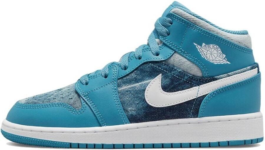 Air Jordan 1 Mid Washed Denim (GS)