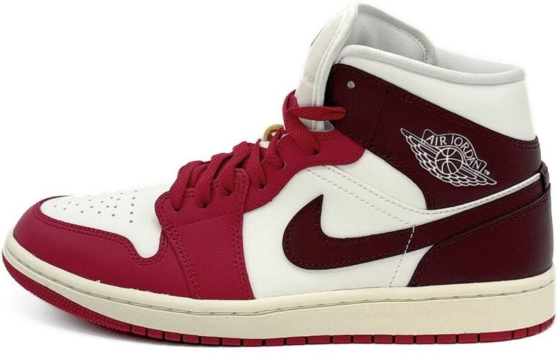 Air Jordan 1 Mid WMNS (Dark Team Red)