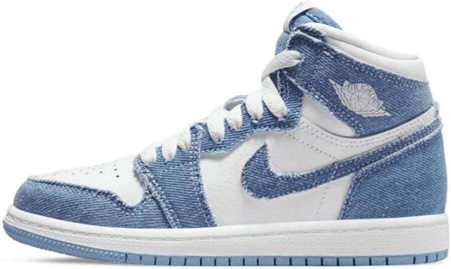 Jordan 1 Retro High Og(Ps ) White Boarder Blue Chile Red Schoenen pre school CU0449 104