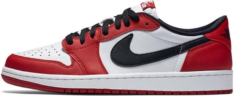 Jordan Air 1 OG Chicago Low Men rood Schoenen
