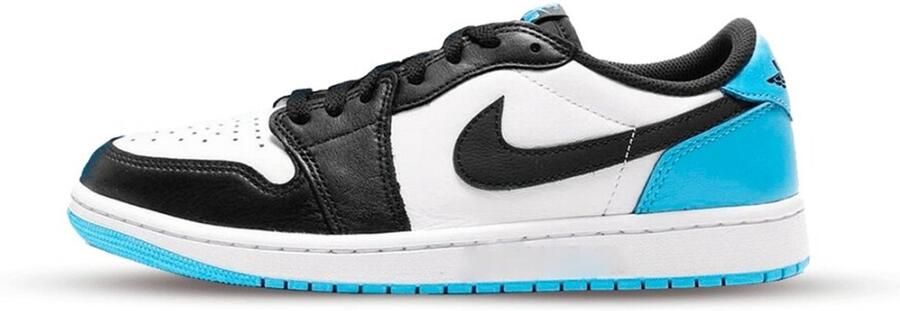 Jordan Air 1 Retro Low Og White Dk Powder Blue Black Schoenmaat 38 1 2 Sneakers CZ0790 104 - Foto 3