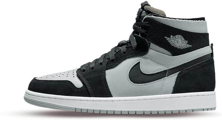 Air Jordan 1 Zoom CMFT Black Light Smoke Grey