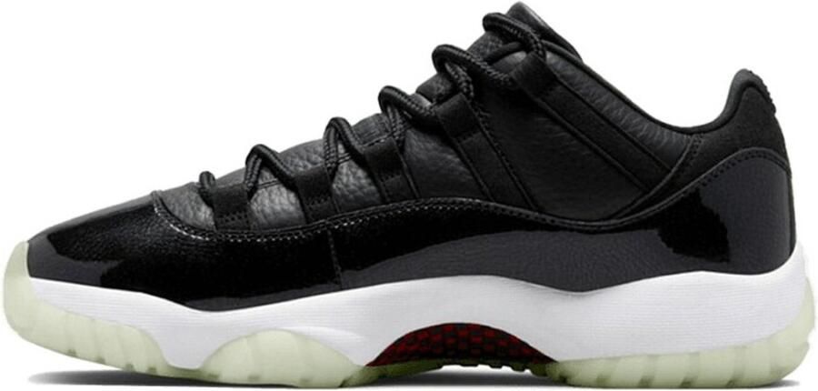 Jordan Air 11 Retro Low Black Gym Red White Sail Schoenmaat 44 1 2 Sneakers AV2187 001